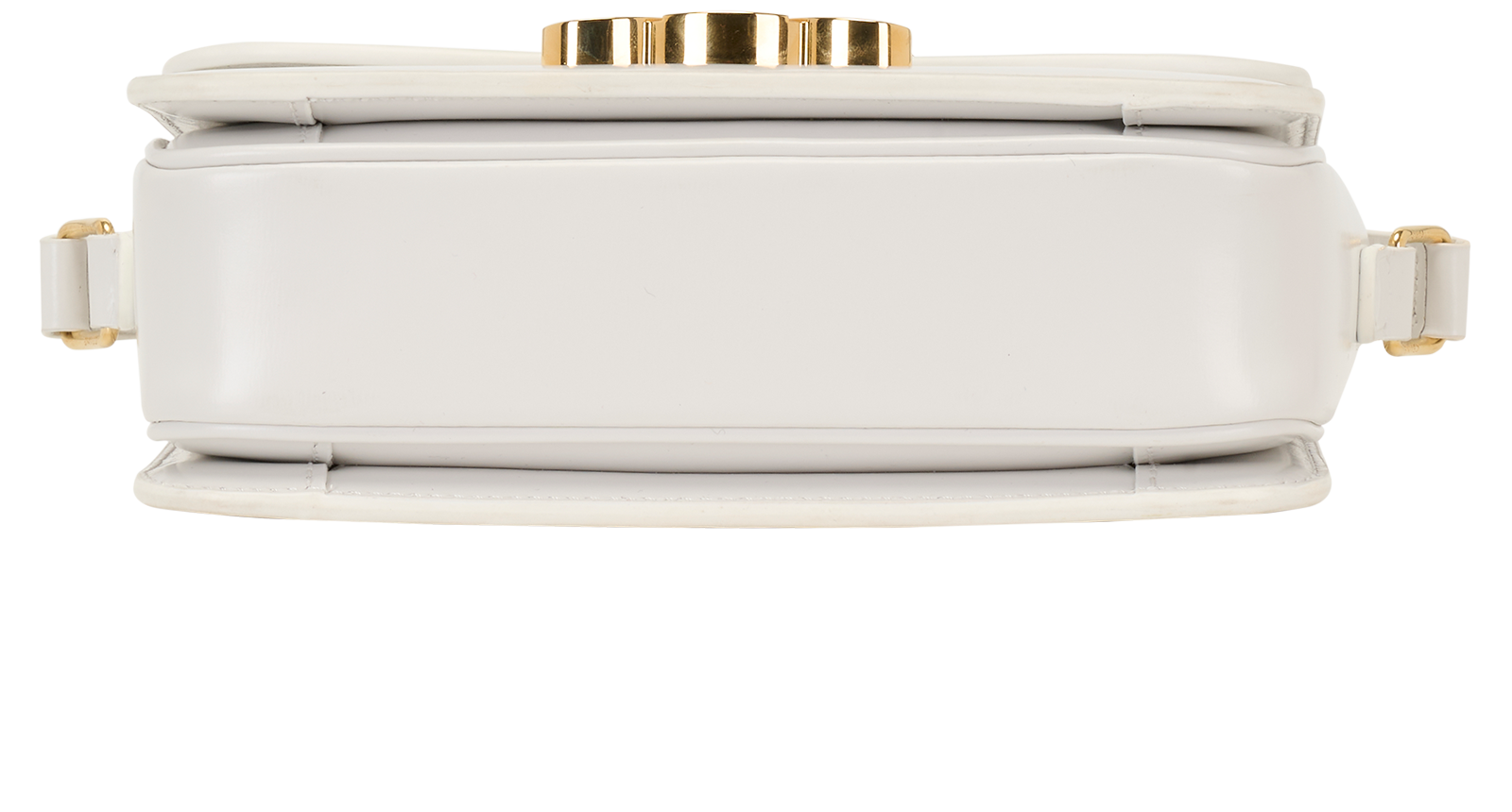 Teen Triomphe Bag, &pound;1,800, Handbags, White, Leather, Top view